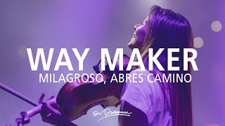 Milagroso Abres Camino  Aquí Estás  Su Presencia Way Maker Sinach  Español  Música Cristiana [upl. by Annahvas]