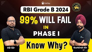 RBI Grade B 2024 Phase 1 Preparation  RBI Phase 1 Strategy  Tips to Crack RBI Grade B Exam EduTap [upl. by Peonir]