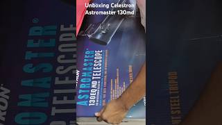 unboxing Astromaster 130 Md telescope deals astronomy astrophotography 9899212222 shorts [upl. by Ynove]