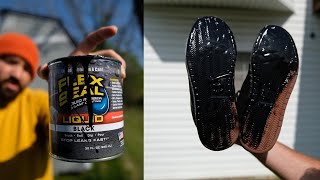 How to fix your skate shoes with flex seal [upl. by Knobloch]