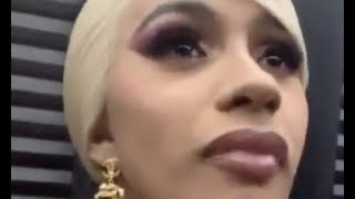 Cardi B Responds After Offset Interrupted Her Concert To Apologize [upl. by Lunneta579]