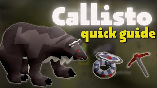 Callisto Quick Safespot Guide  OSRS [upl. by Juliano]