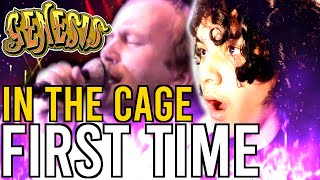 GENESIS  IN THE CAGE MEDLEY LIVE 1984 FIRST TIME REACTIONREVIEW  GEN Z REACTS [upl. by Ayar]