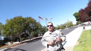 LIVERMORE NUCLEAR LAB GUARD quotIM NOT DONE ME quotYES U AREquot 1st Amend Audit [upl. by Kcinemod]