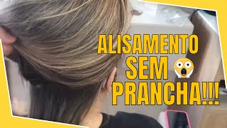 Como alisar o cabelo sem prancha  Mauro Sandaniel [upl. by Solrak]