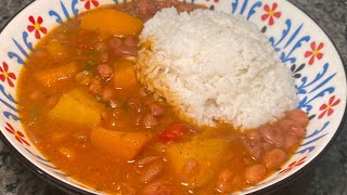 Puerto Rican Habichuelas Guisadas Stewed Beans ❤️🇵🇷 [upl. by Asilad]