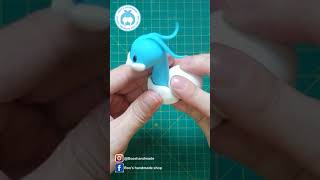 Making Altaria cute Pokemon from clay  short [upl. by Johannah]