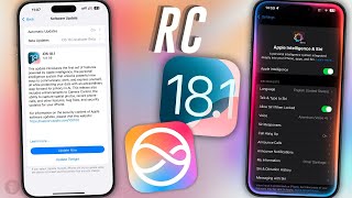 iOS 181 RC  Mas Mejoras y Todo Listo ¿Cuándo Sale 😱 [upl. by Alimrahs]