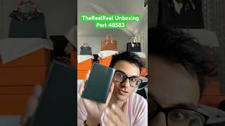 RealReal Unboxing Haul 48583 therealreal [upl. by Nidnerb]