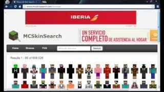 Skins para Minecraft 147 152 y 164 sin descargar nada [upl. by Fabien]