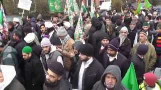 31st Annual Grand MILADUNNABI ﷺ Procession Juloos LONDON 11 Jan 2015  Mawlid  MufakkireIslam [upl. by Kylie]