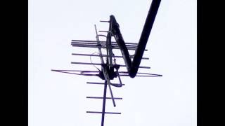 ANTENA DVBT YAGI przerobiona na Combo VHFUHF MUX8 radio DAB [upl. by Maharg790]