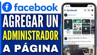 Cómo Agregar Un Administrador a Una Página de Facebook en Móvil 2024 [upl. by Pevzner]