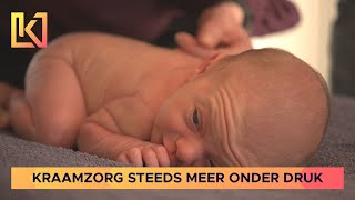 De kraamzorg staat onder druk en dreigt in steeds meer Nederlandse regios te verdwijnen [upl. by Nodlehs190]