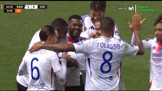 Alexandre Lacazette Goal Rangers vs Lyon 14 All Goals and Extended Highlights [upl. by Dewees]