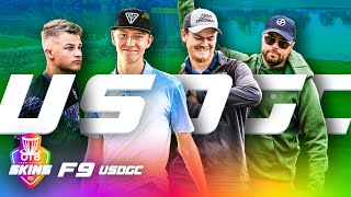 OTB Tour Skins 108  F9  2023 US DISC GOLF CHAMPIONSHIP [upl. by Rahcir]