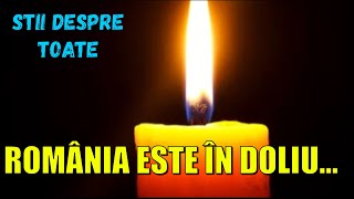 ROMÂNIA ESTE ÎN DOLIU A murit unul dintre primii parlamentari români de după Revoluție [upl. by Danzig]