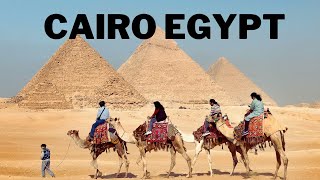 Cairo Egypt City Tours  Egyptian Museum  Pyramids Visiting Places Must See In Cairo [upl. by Sirovaj978]