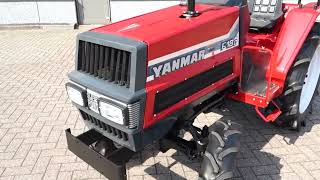 Yanmar F18 4wd  1879 Draaiuren  Zijschakeling [upl. by Ferino]