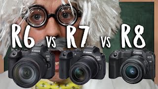 GENIUS Thoughts on Canon R6ii vs R7 vs R8 Debate [upl. by Bergstrom43]