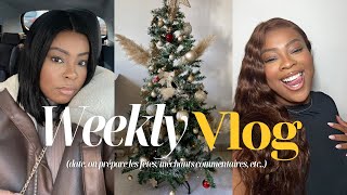 JE MEN FOOOOUUUUT  Date amp préparatifs de noel weeklyvlog [upl. by Amaerd]