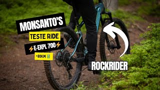 TESTE RIDE ROCKRIDER EEXPL 700 🚜  Ep32 [upl. by Legim]