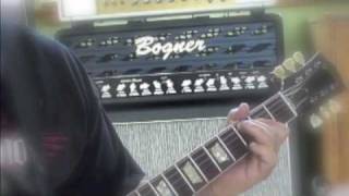 Guitar Amplifiers Bogner 100B  Gibson Les Paul R9  Pre Rola Celestion Greenbacks [upl. by Moises413]