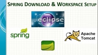 Spring Framework Tutorial Workspace Setup [upl. by Idalina]