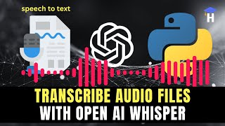 Whisper openai tutorial  English speech recognition system ASR  Speech to Text using ChatGPT [upl. by Lleret]