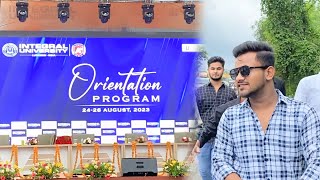 Orientation Of Integral University Lucknow 2023 🤩 [upl. by Annayehc701]