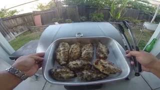 Howto easily grill chicken breasts  thawed boneless skinless [upl. by Kenay652]