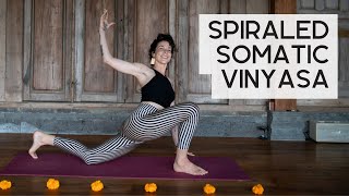 15 minute Spiraled Somatic Vinyasa Yoga Flow  COLE CHANCE YOGA [upl. by Godbeare]