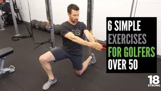 6 Simple Exercises for Golfers over 50 [upl. by Wrench673]