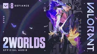 2WORLDS  Madge x VALORANT  Official Audio [upl. by Hulbert]