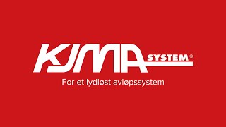 KJMA SYSTEM  For ett lydløst avløppssystem [upl. by Atisor]