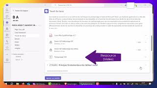 Classe virtuelle  Microsoft Teams [upl. by Lunsford]