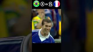 Brazil vs France 1998 World Cup Final highlights worldcup [upl. by Olivero]