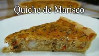 Quiche de Marisco  RECETA CASERA  Deliciosa y fácil de Hacer [upl. by Chaiken]