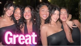 Kylie Jenner and Jordyn Woods rekindle friendship in viral TikTok after 5 years [upl. by Boorman606]