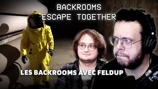 LES BACKROOMS AVEC FELDUP Escape The backroom Together [upl. by Harlene]