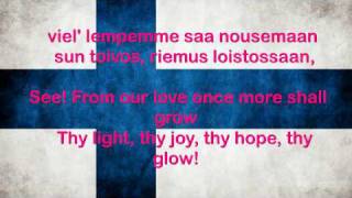 Finland National Anthem English lyrics [upl. by Byrle504]