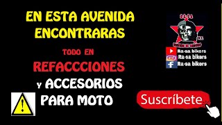 Refacciones y accesorios para moto  Calle de refaccionarias de moto cdmx  Tiendas de moto baratas [upl. by Stan]