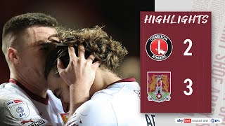 HIGHLIGHTS Charlton Athletic 2 Northampton Town 3 [upl. by Etnaihc458]