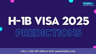 H1B Cap 2025 Prediction What Are Your Chances of Winning H1B Lottery [upl. by Akirehc]