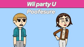 Poofesure animation Wii party U  Mad hatters [upl. by Girish825]