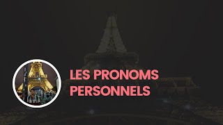 CURSO GRATIS DE FRANCÉS BÁSICO A1 LOS PRONOMBRES PERSONALES EN FRANCÉS [upl. by Edelstein891]