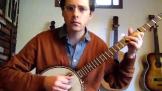 quot500 Milesquot Seeger Style banjo [upl. by Etnad979]