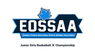 EOSSAA  Jr Girls Basketball [upl. by Yllak]