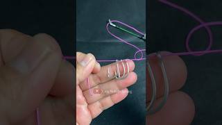 How to tie Fishing Knot For Sinker fishing diy fishknot angler tutorial [upl. by Itsyrc]