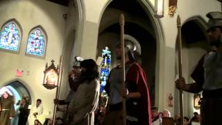 St Brigids Catholic Church  Passion Play 2012  part 2 [upl. by Esila]